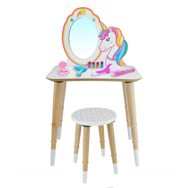 Unicornlu Masa ve Sandalye Seti
